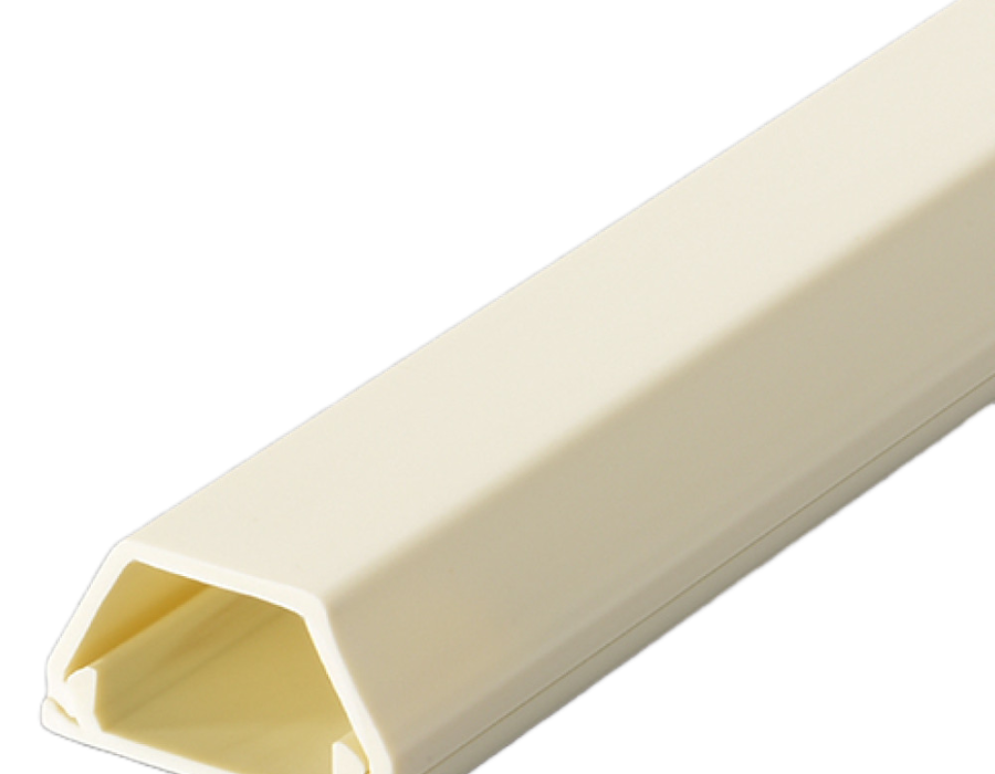 KSS TC-5 Base17 x W10 x H17mm Cable Duct, Ivory, 1 metre