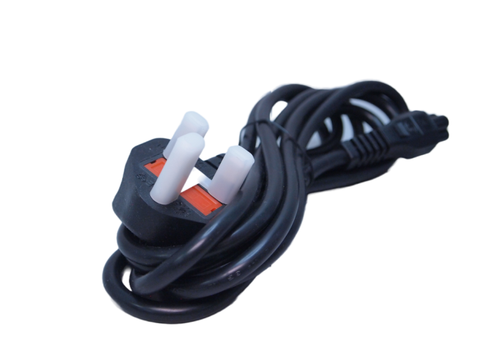 PSPC-UKC5-009F UK 13A Plug~IEC320 C5 10A Plug Power Cord, 9 feet