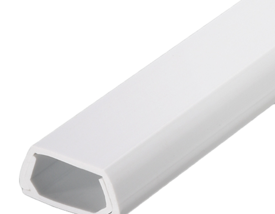 KSS TC-3 Base10 x W10 x H7mm Cable Duct, White, 1 metre